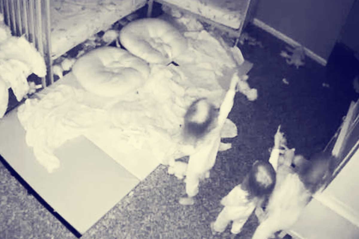 Video: Trillizas hablan con supuesto fantasma