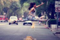 Del meme al arte, fotógrafo capta bailarines en ciclovía