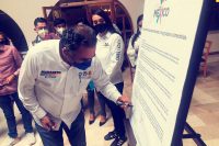 Humberto Aguilar Coronado "El Tigre", ratifica sus compromisos con los grupos vulnerables