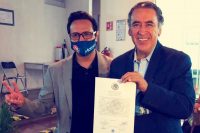 RECIBE HUMBERTO AGUILAR CORONADO CONSTANCIA DE MAYORÍA