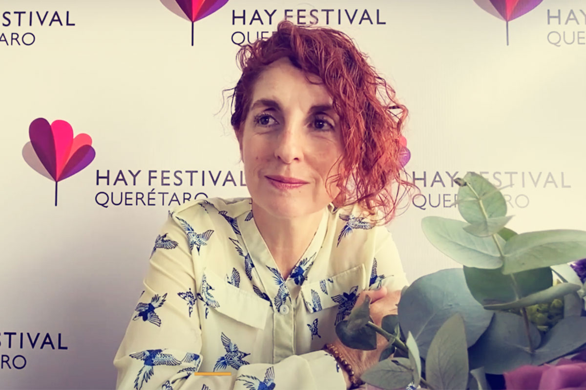 Entrevista a Liliana Blum por su libro "Cara de liebre" desde Hay Festival