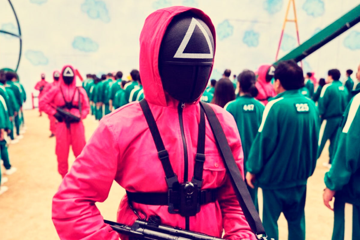 Temática del Juego del Calamar en fiestas y reuniones