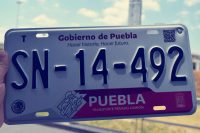Canje voluntario de placas con descuento hasta 2022 en Puebla
