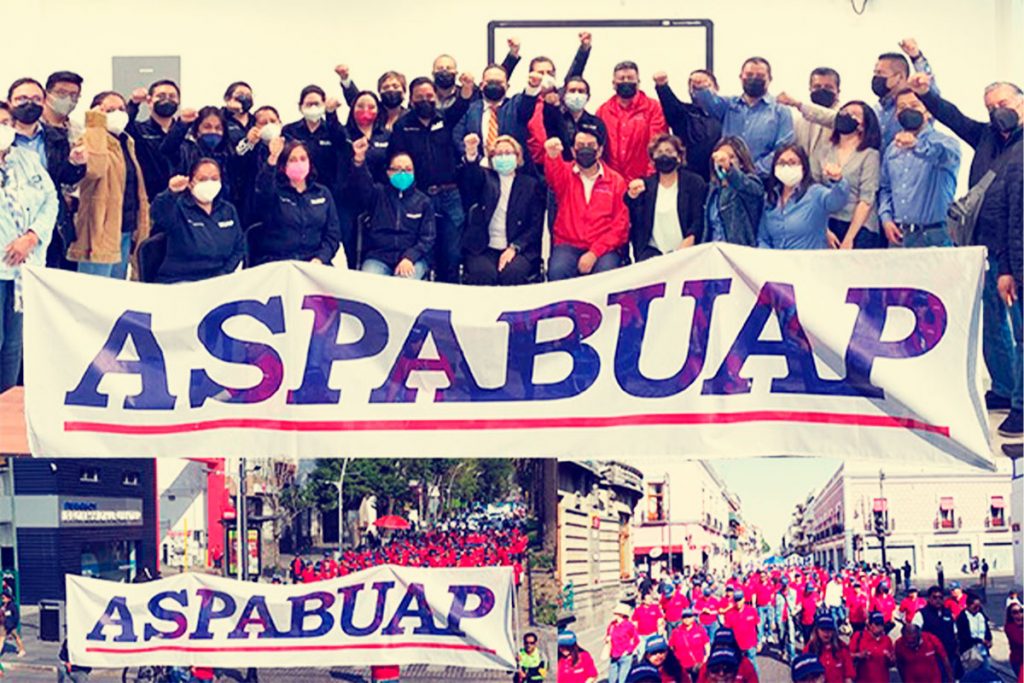 Ideales del 1 de mayo permiten a la ASPABUAP defender derechos laborales de universitaros a través del Contrato Colectivo de Trabajo