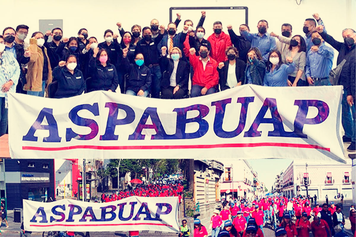 Ideales del 1 de mayo permiten a la ASPABUAP defender derechos laborales de universitaros a través del Contrato Colectivo de Trabajo