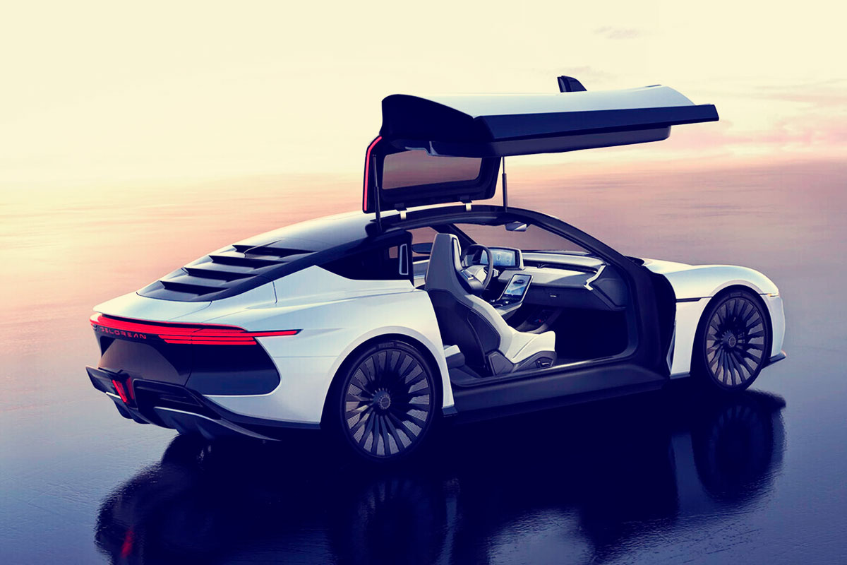 El regreso del legendario auto de 'Volver al Futuro'