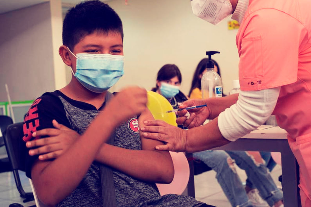 El 2 de julio también habrá vacuna COVID para niños en Puebla