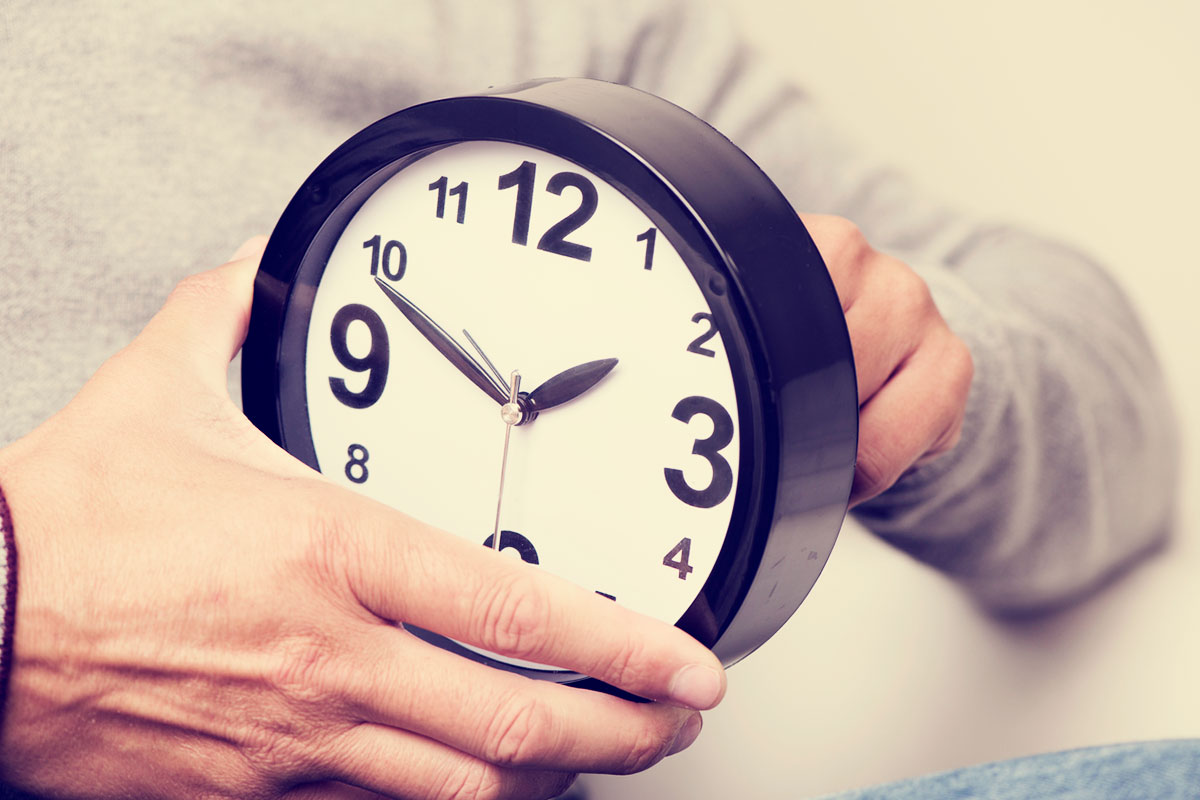 Adiós al horario de verano