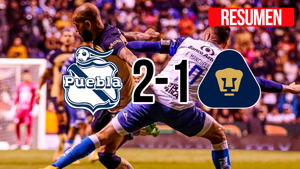 Puebla vs Pumas | Jornada 7 AP2022 | 2-1 Goles | Resumen