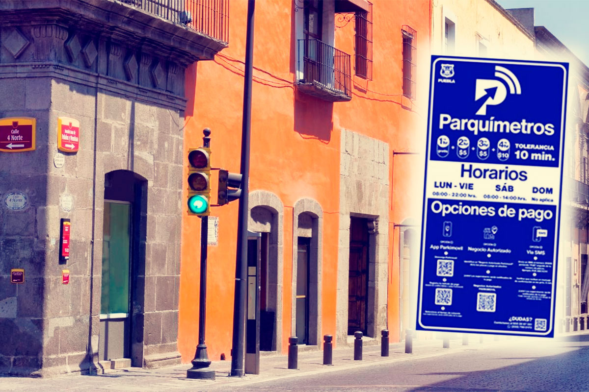 Parquímetros Puebla