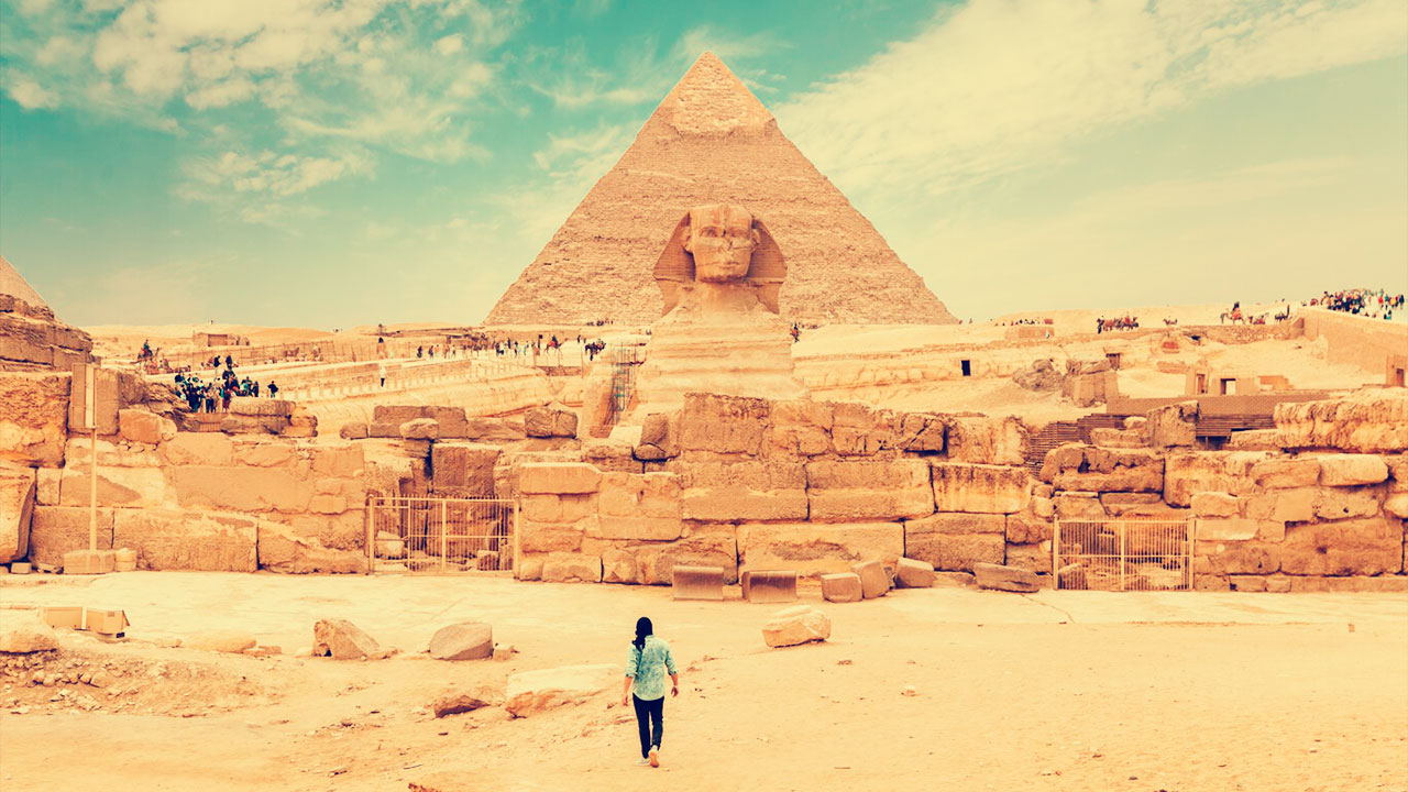 La Gran Pirámide de Guiza desde tu casa