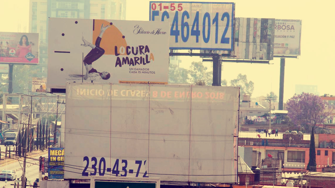 Retiro de espectaculares en Puebla 