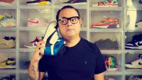 Iván Calderón, coleccionista de sneakers
