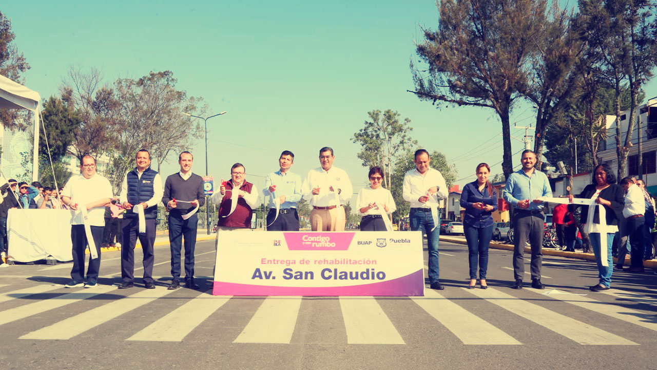 Rehabilitación de avenida San Claudio