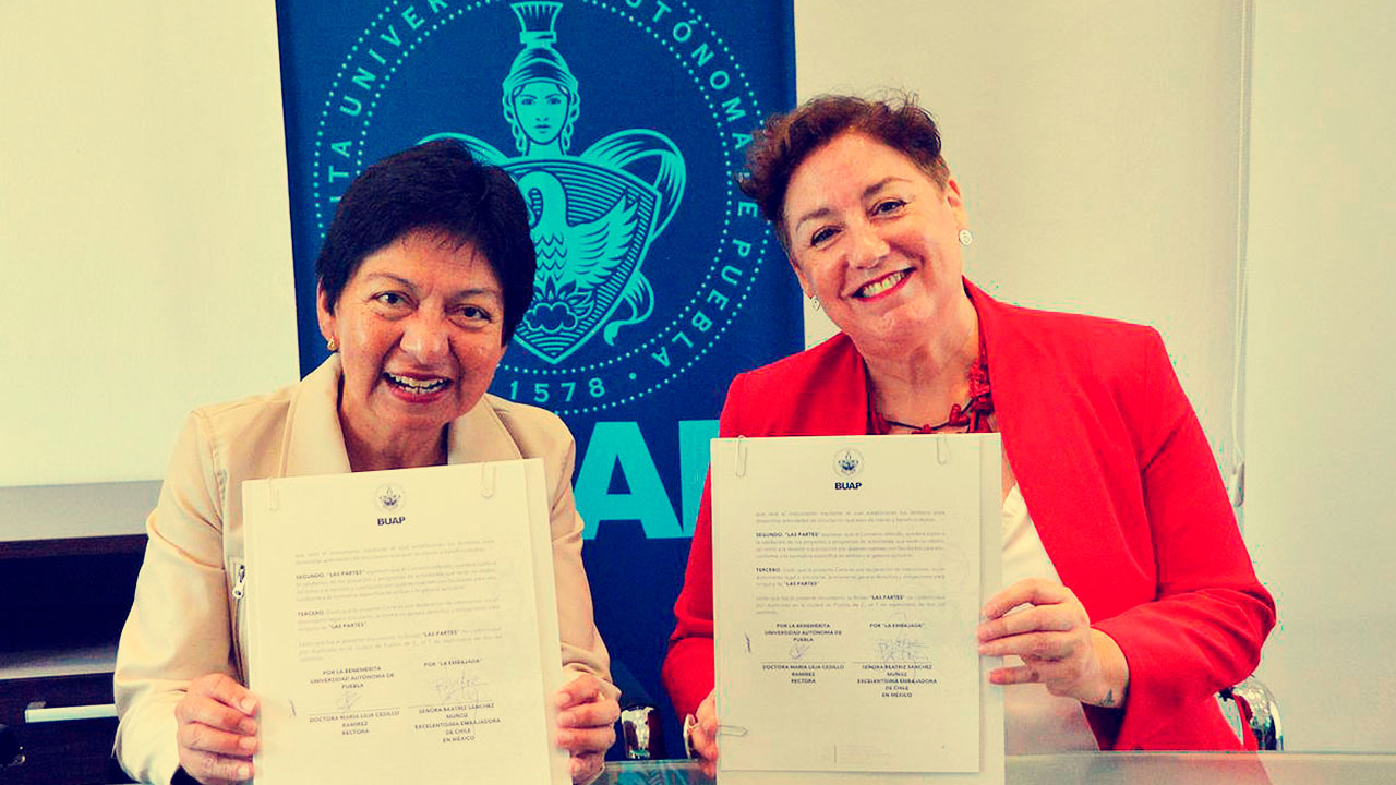 La BUAP y la Embajada de Chile consideran Convenio de Colaboración