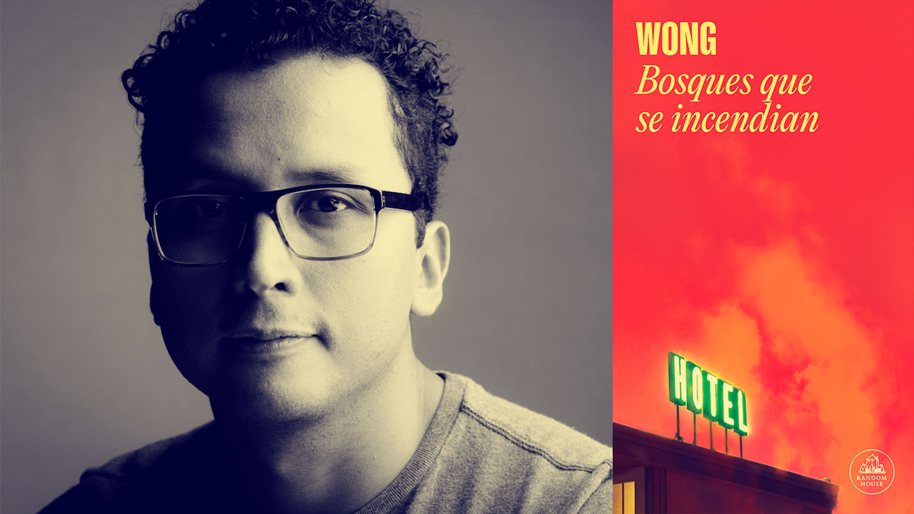 Roberto Wong y su libro "Bosques que se incendian"
