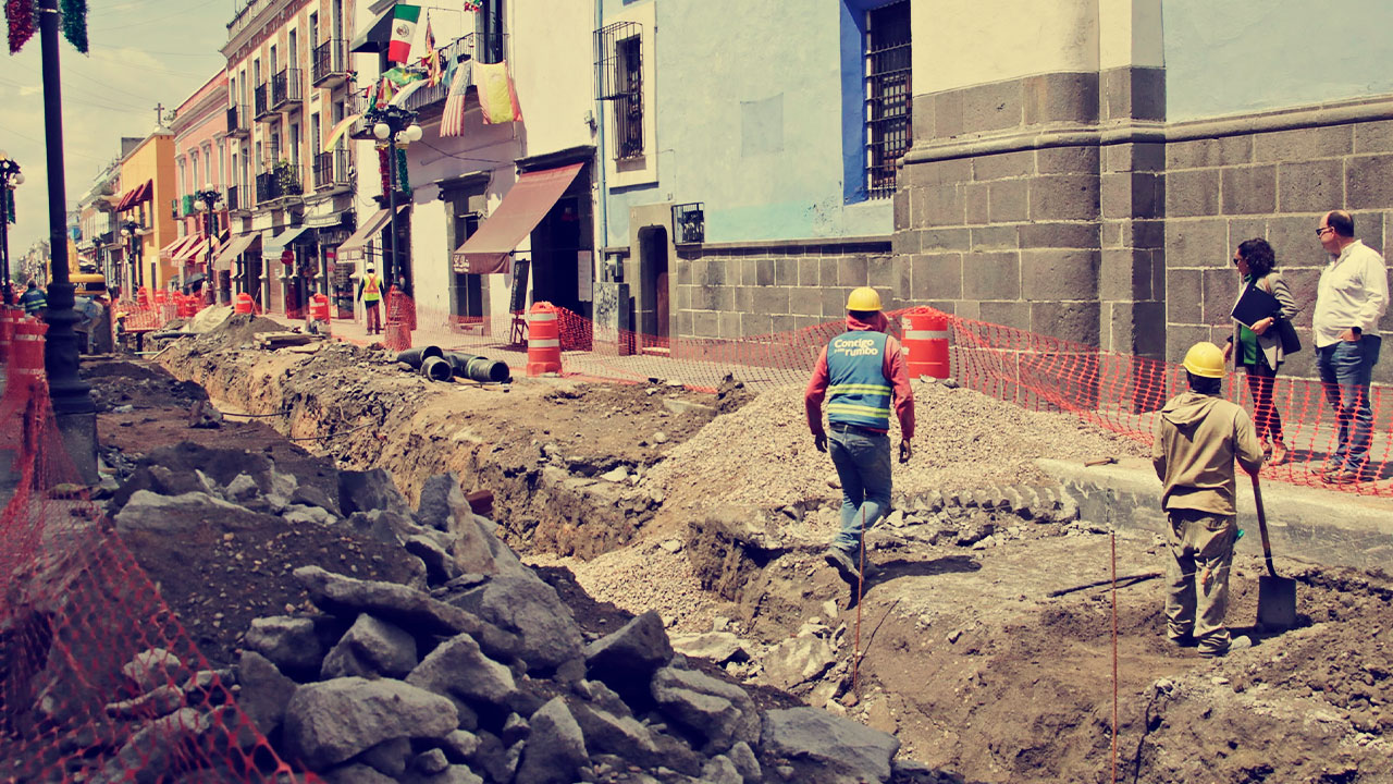 Cambios de sentido en estas calles del Centro Histórico de Puebla 