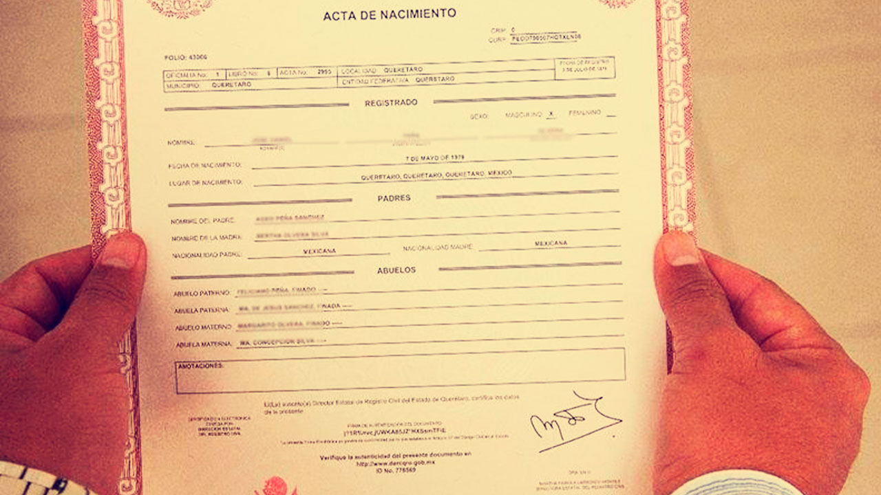 Incremento en cambio de nombres en México 