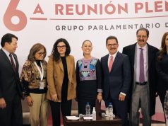 Claudia Sheinbaum apuesta por una 4T de pluralidad y libertades junto a diputados y diputadas de Morena Claudia Sheinbaum apuesta por una 4T de pluralidad y libertades junto a diputados y diputadas de Morena