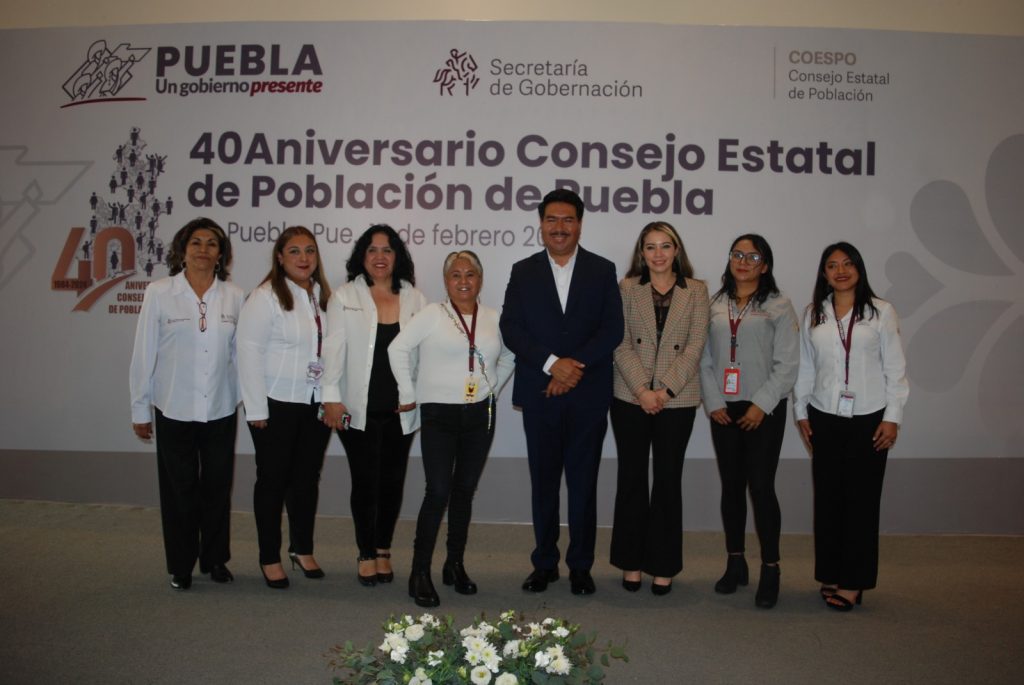 Conmemora Gobierno del Estado 40 aniversario de la creación del COESPO