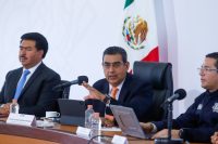 Garantizada en Puebla libre manifestación; actos de violencia son condenables: Sergio Salomón