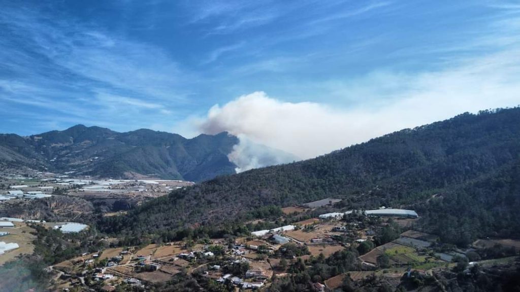 Con trabajo interinstitucional, PC estatal optimiza atención de incendios forestales