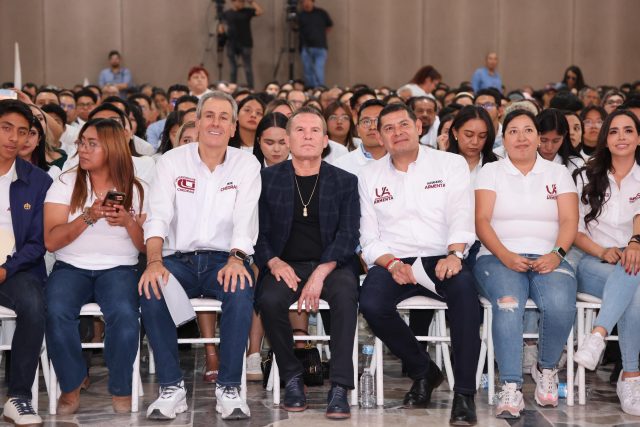 La fuerza universitaria con Armenta y Chedraui