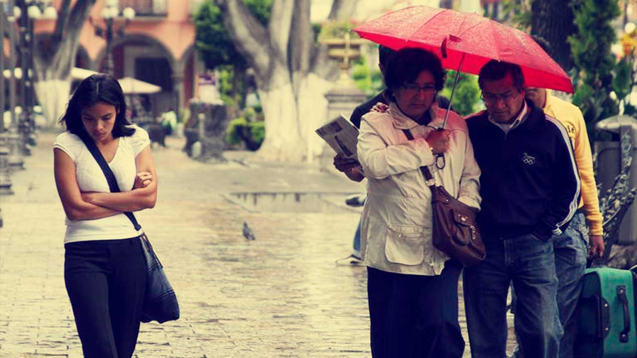 Se espera lluvia este fin de semana en Puebla