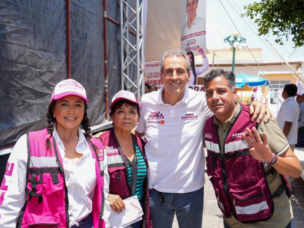 Llevarán Armenta y Chedraui infraestructura vial a San Baltazar Tetela