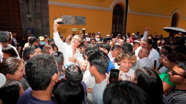 Pepe Chedraui se presentó con éxito ante el Consejo Universitario de la BUAP