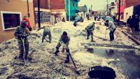 Cayeron más de 500 toneladas de granizo en Puebla