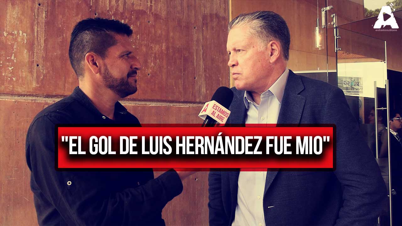 Ricardo Peláez: "El gol de Luis Hernández fue Mio"