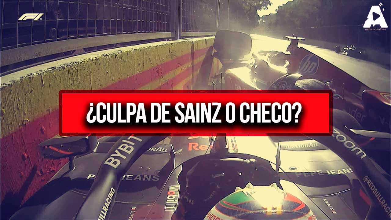 ¿Culpa de Sainz o Checo? | GP Azerbaiyán | Desde el Circuito