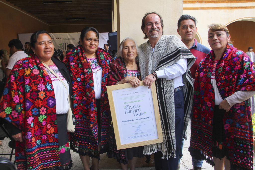 Otorga gobierno estatal seis nombramientos de “Tesoros Humanos Vivos” 2024