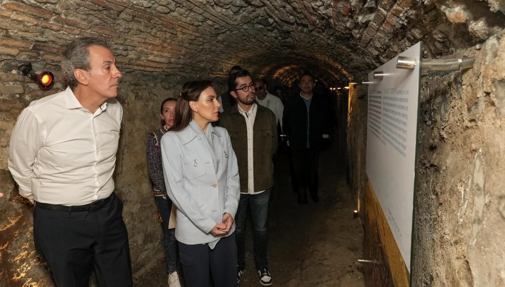 Pepe Chedraui recorrió el Puente de Bubas y el Pasaje Sitio Histórico 5 de Mayo