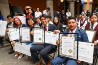 En Puebla, jóvenes cuentan con respaldo del gobierno estatal para alcanzar objetivos: Sergio Salomón