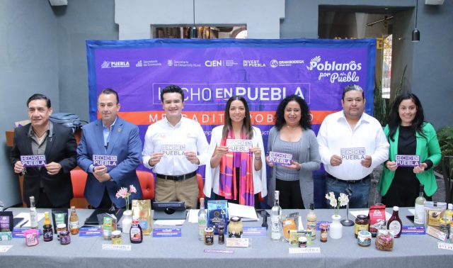 Impulsa gobierno estatal comercialización de productos poblanos