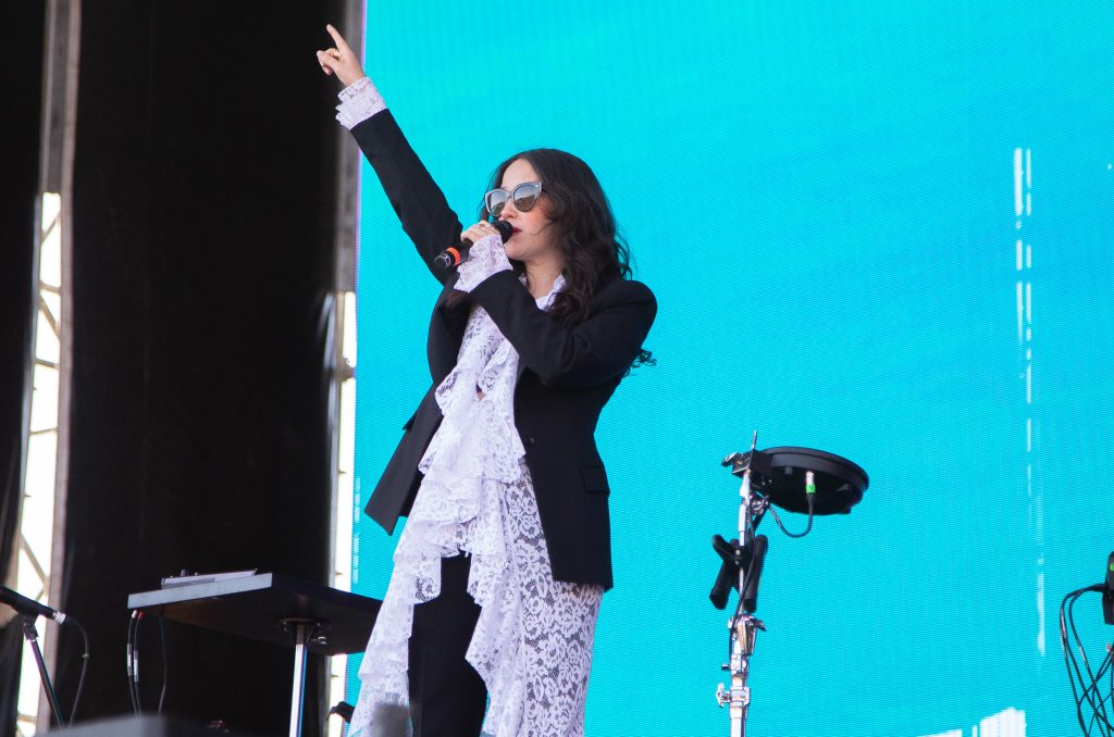 Ximena Sariñana en el Tecate Comuna 2024. Foto: Iker Carmona