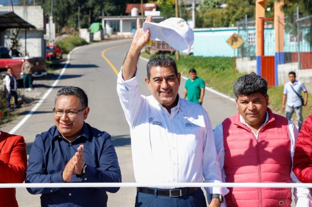 Sin distingo partidista o de región, gobierno de Sergio Salomón ejecuta obra en todo el estado