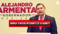 Alejandro Armenta Anuncia 16 Nuevos Integrantes de su Gabinete en Puebla