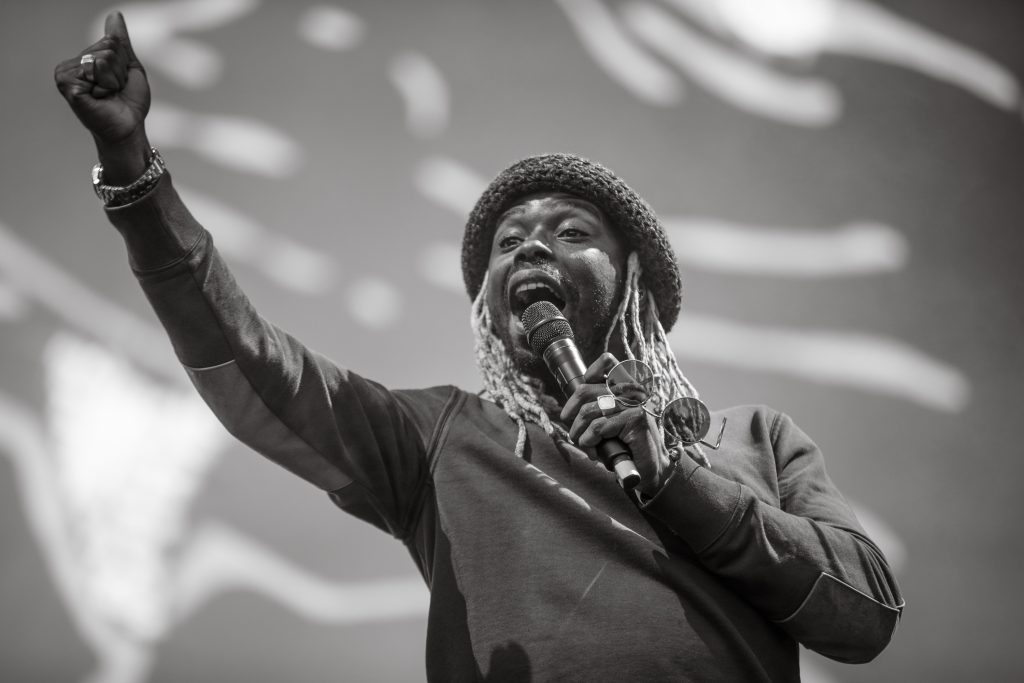 Black Pumas en el Corona Capital 2024. Foto: Ludwin Cuevasen el Corona Capital 2024