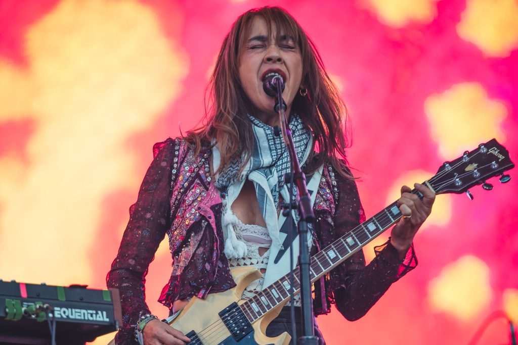 Blonde Redhead en el Corona Capital 2024. Foto: Ludwin Cuevas