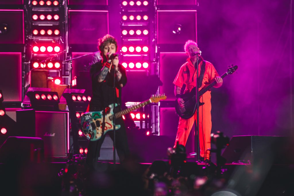 Green Day en el Corona Capital 2024. Foto: Ludwin Cuevas