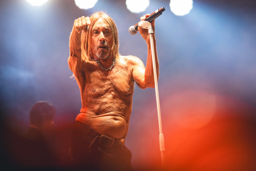 Iggy Pop en el Corona Capital 2024. Foto: Ludwin Cuevas