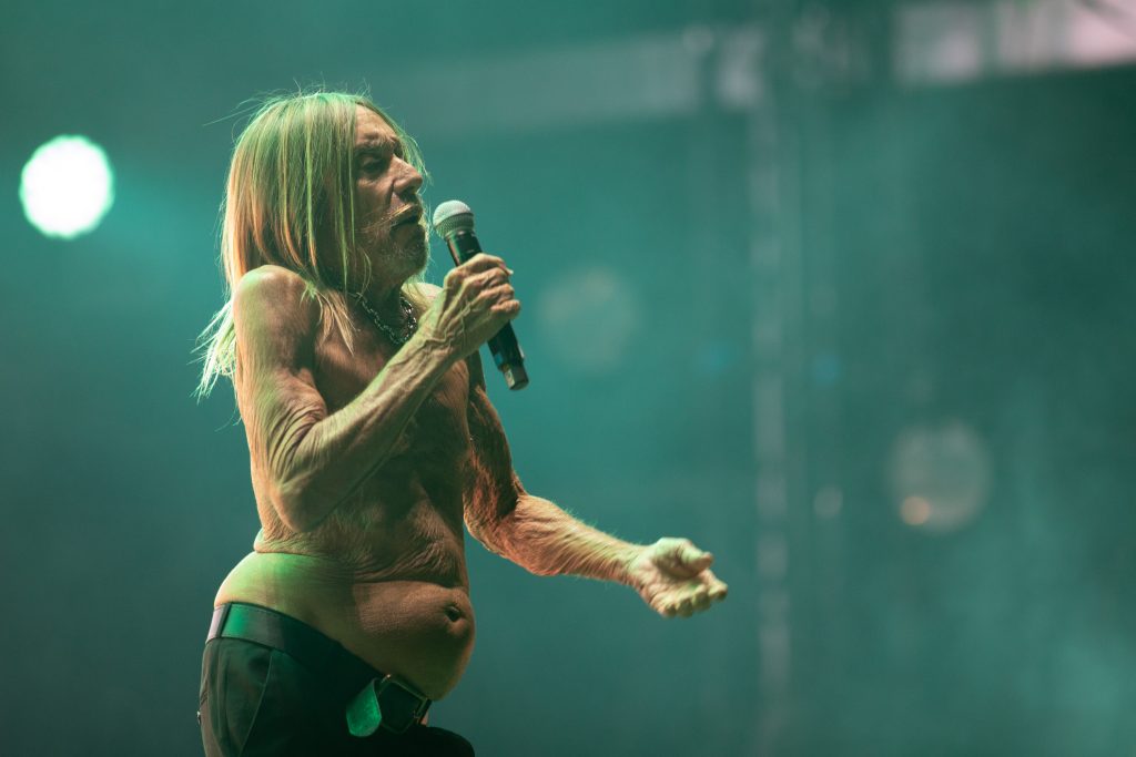 Iggy Pop en el Corona Capital 2024. Foto: Ludwin Cuevas