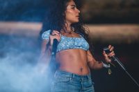 Jessie Reyez en el Corona Capital 2024. Jessie Reyez en el Corona Capital 2024. Foto: Ludwin Cuevas