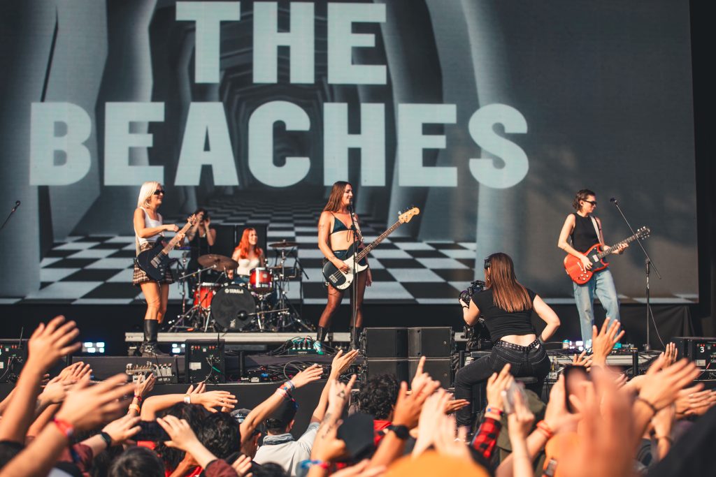 The Beaches en el Corona Capital. Foto: Ludwin Cuevas