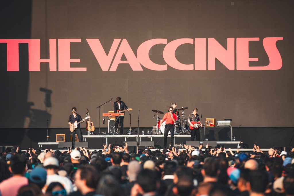 The Vaccines en el Corona Capital 2024. Foto: Ludwin Cuevas