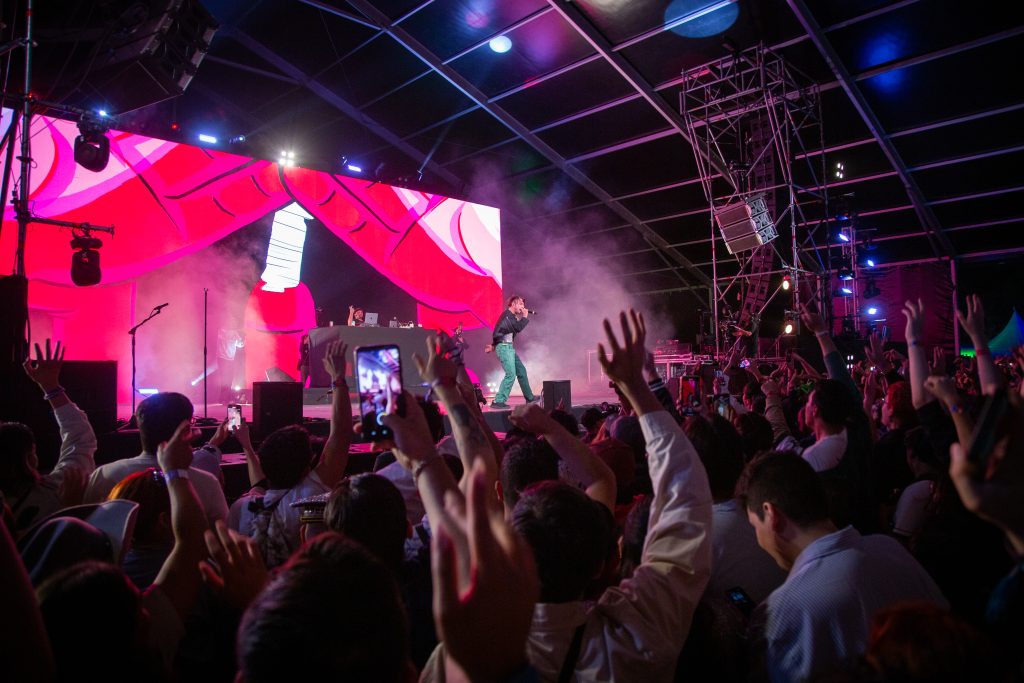 BBN0$ en el Corona Capital 2024. Foto: Iker Carmona