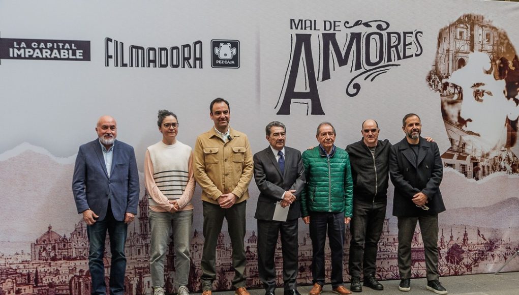 Anuncia Gobierno de la Ciudad grabación de serie “Mal de Amores” en Puebla